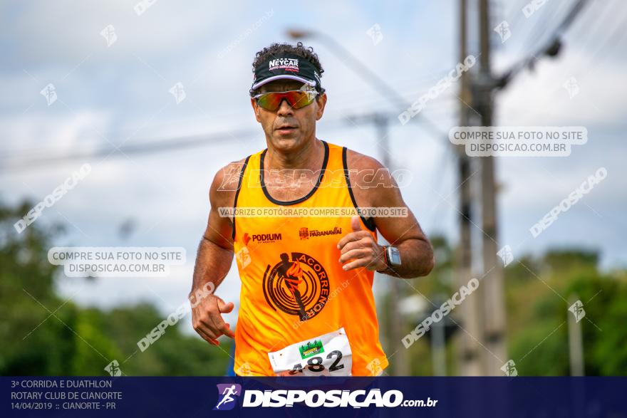 3ª Corrida E Duathlon Rotary Club De Cianorte