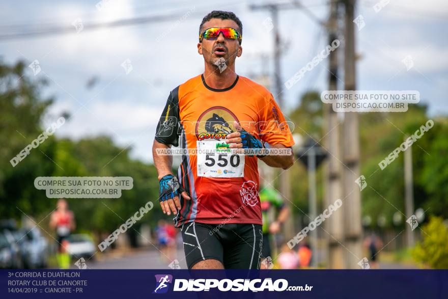 3ª Corrida E Duathlon Rotary Club De Cianorte