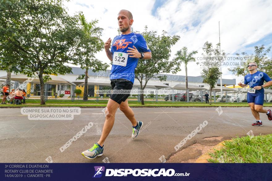 3ª Corrida E Duathlon Rotary Club De Cianorte