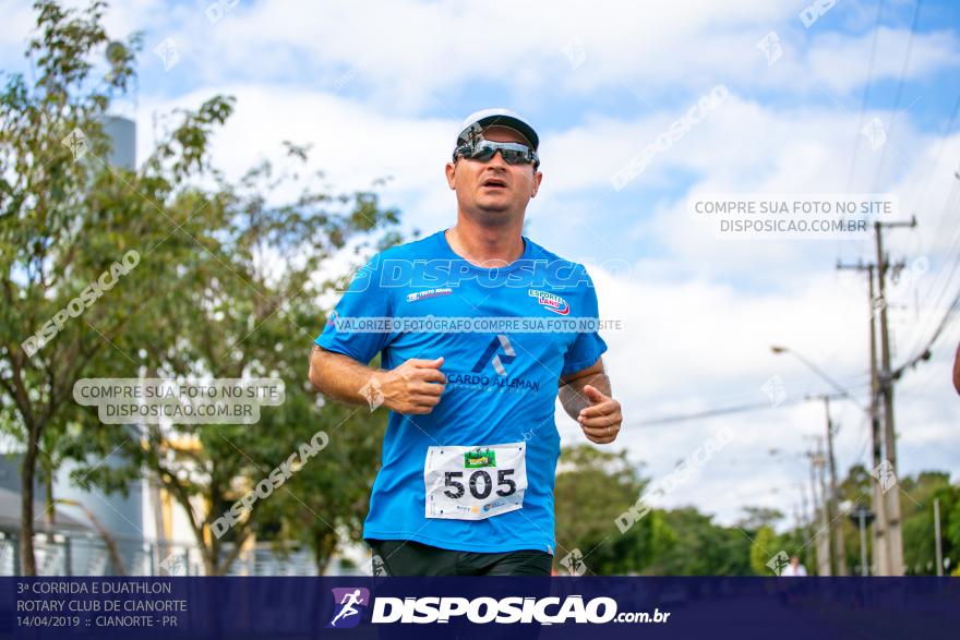 3ª Corrida E Duathlon Rotary Club De Cianorte