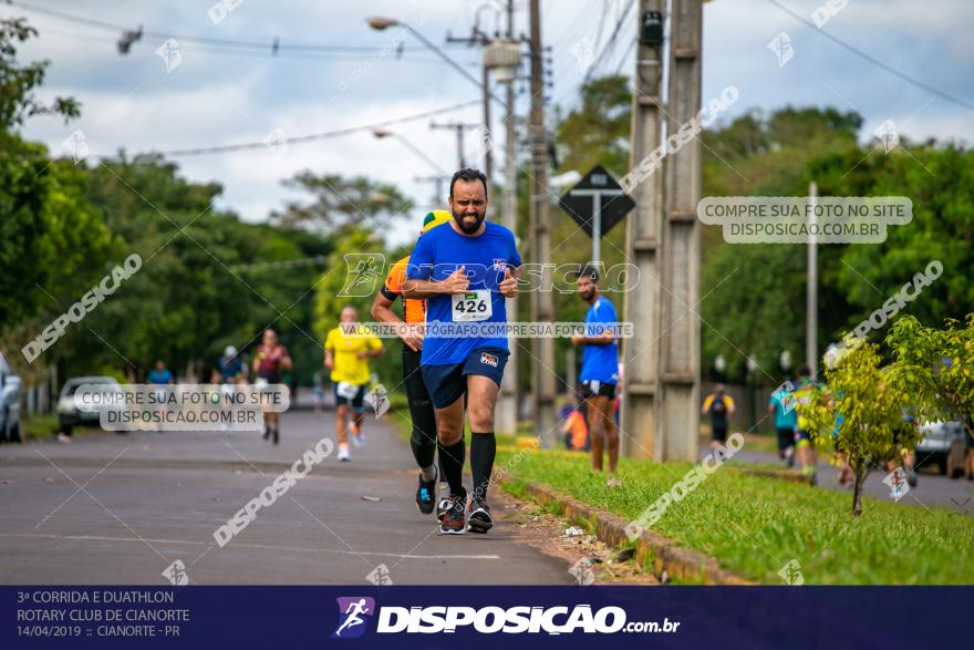 3ª Corrida E Duathlon Rotary Club De Cianorte