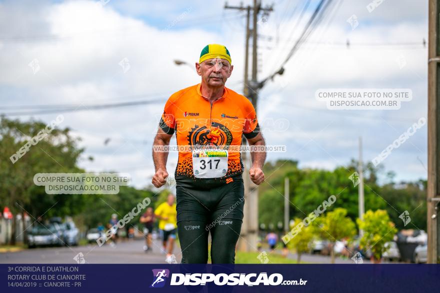 3ª Corrida E Duathlon Rotary Club De Cianorte