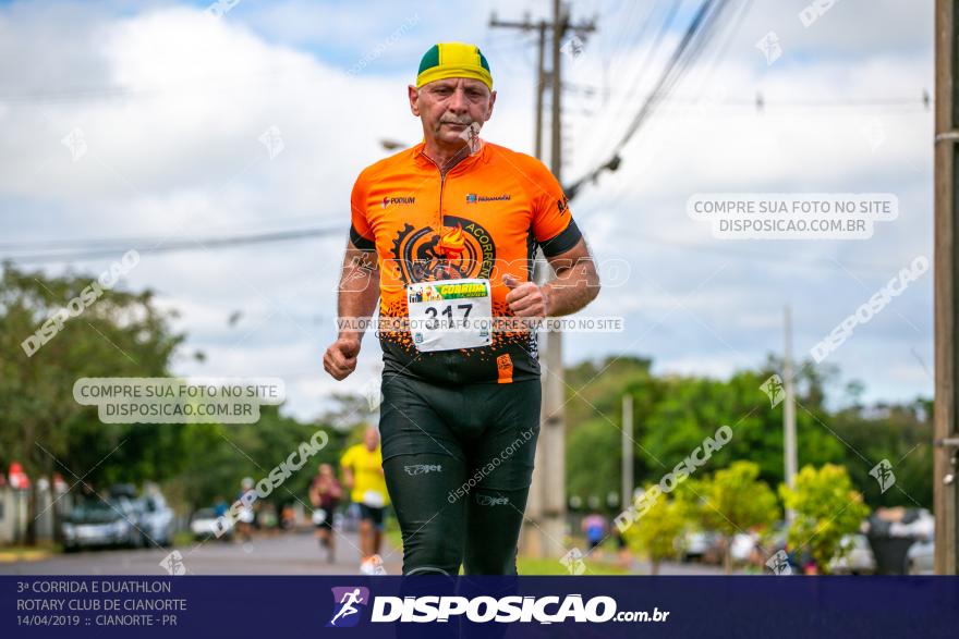 3ª Corrida E Duathlon Rotary Club De Cianorte