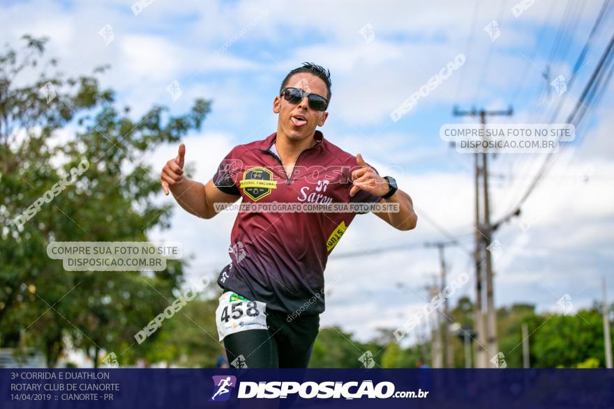 3ª Corrida E Duathlon Rotary Club De Cianorte