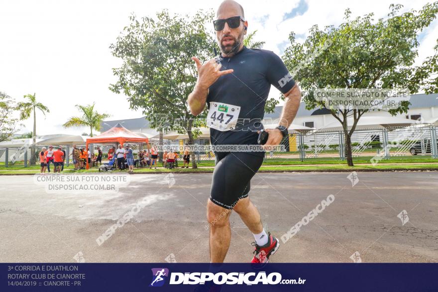 3ª Corrida E Duathlon Rotary Club De Cianorte