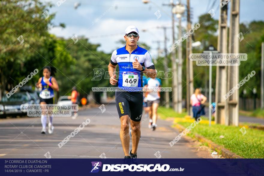 3ª Corrida E Duathlon Rotary Club De Cianorte