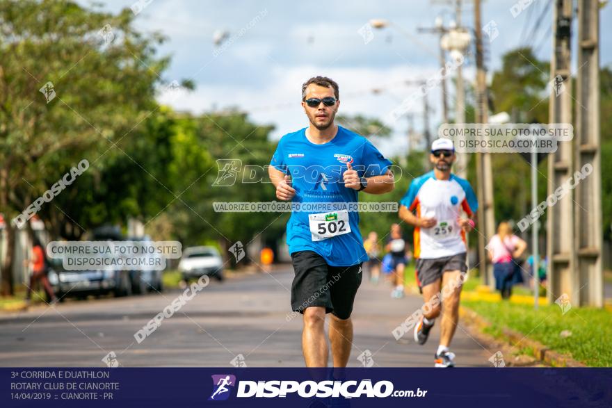 3ª Corrida E Duathlon Rotary Club De Cianorte