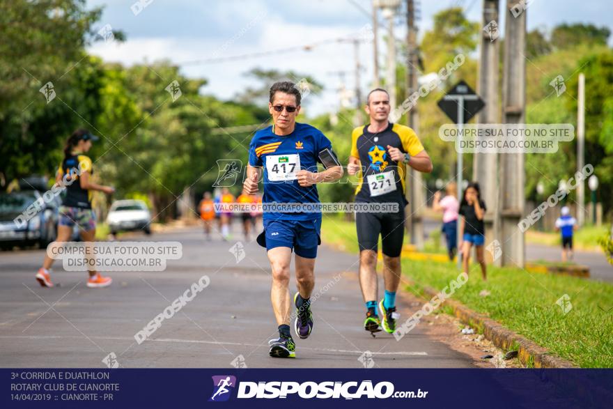 3ª Corrida E Duathlon Rotary Club De Cianorte