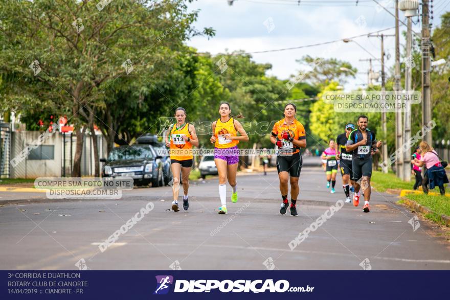 3ª Corrida E Duathlon Rotary Club De Cianorte