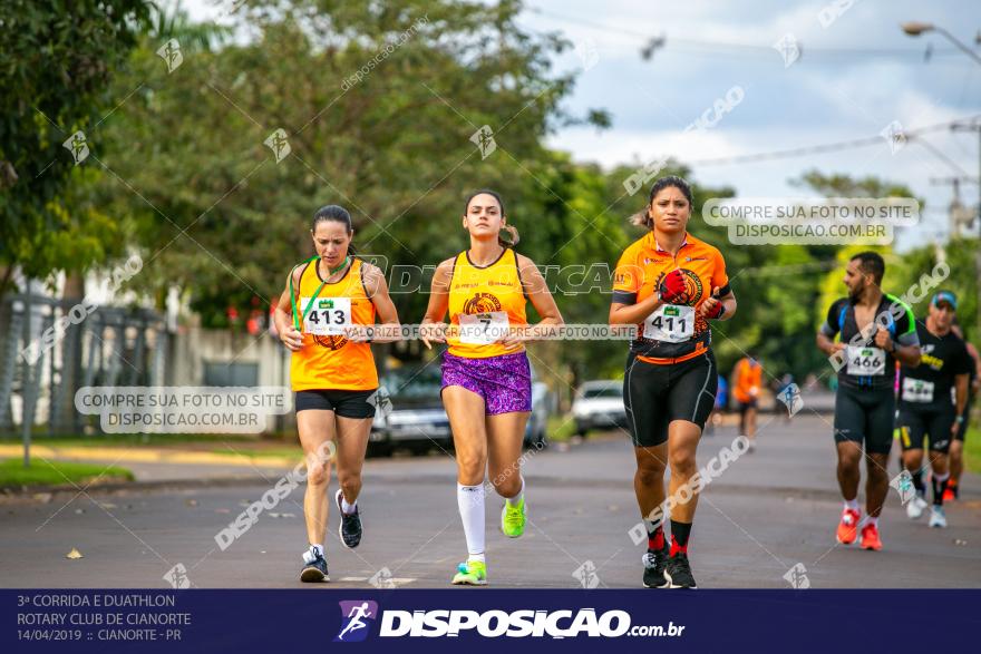 3ª Corrida E Duathlon Rotary Club De Cianorte