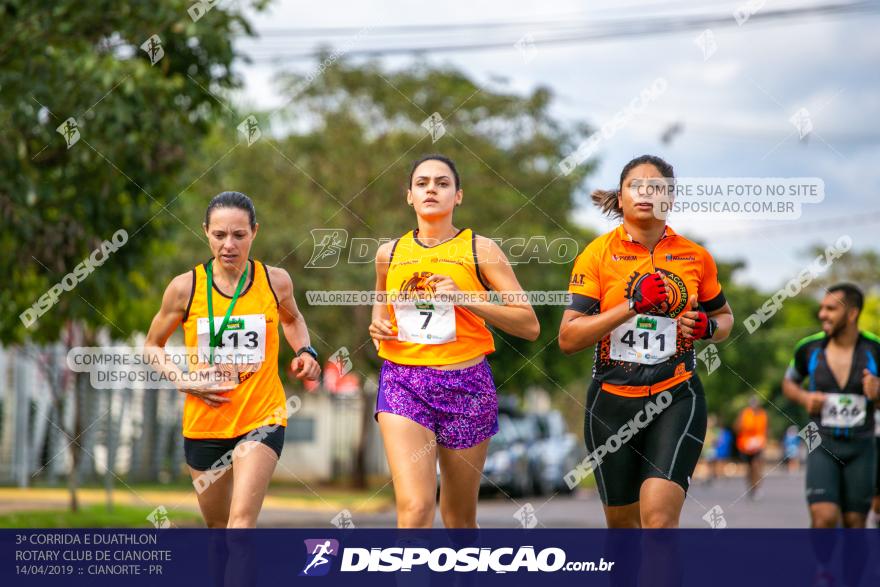 3ª Corrida E Duathlon Rotary Club De Cianorte