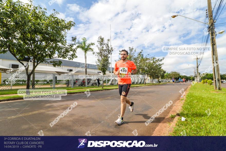 3ª Corrida E Duathlon Rotary Club De Cianorte