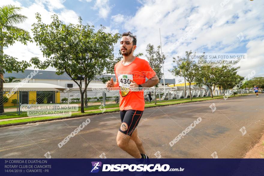 3ª Corrida E Duathlon Rotary Club De Cianorte