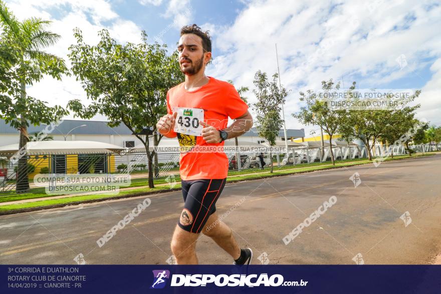 3ª Corrida E Duathlon Rotary Club De Cianorte