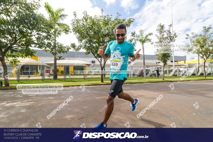 3ª Corrida E Duathlon Rotary Club De Cianorte