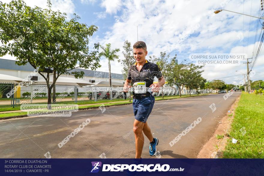 3ª Corrida E Duathlon Rotary Club De Cianorte