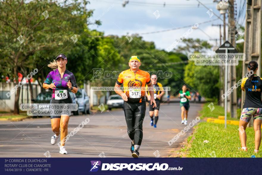 3ª Corrida E Duathlon Rotary Club De Cianorte