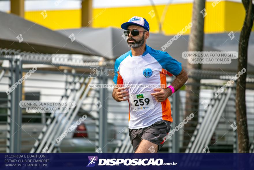 3ª Corrida E Duathlon Rotary Club De Cianorte