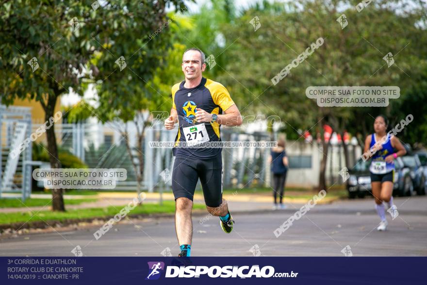 3ª Corrida E Duathlon Rotary Club De Cianorte