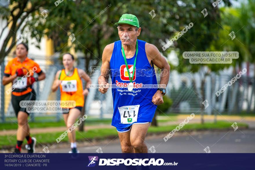 3ª Corrida E Duathlon Rotary Club De Cianorte