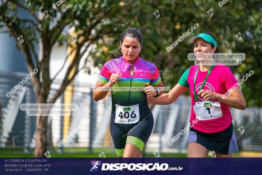 3ª Corrida E Duathlon Rotary Club De Cianorte