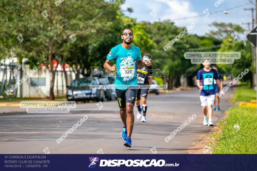 3ª Corrida E Duathlon Rotary Club De Cianorte