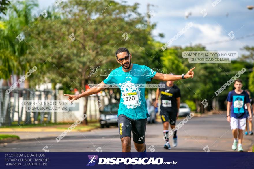 3ª Corrida E Duathlon Rotary Club De Cianorte