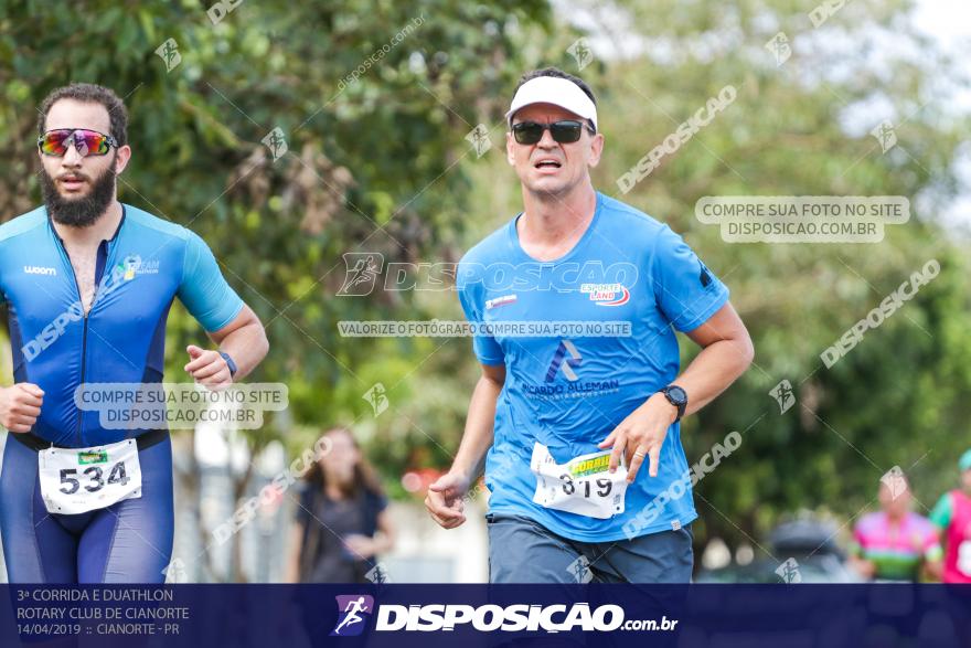 3ª Corrida E Duathlon Rotary Club De Cianorte