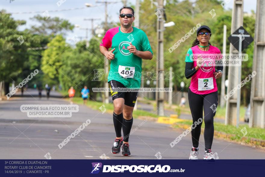 3ª Corrida E Duathlon Rotary Club De Cianorte