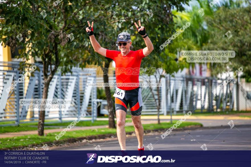 3ª Corrida E Duathlon Rotary Club De Cianorte