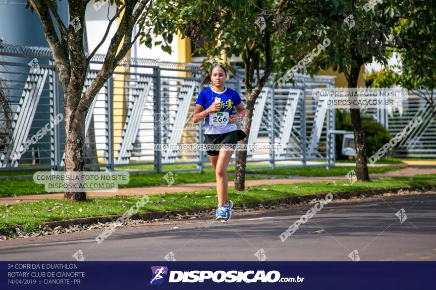 3ª Corrida E Duathlon Rotary Club De Cianorte