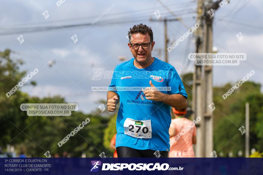 3ª Corrida E Duathlon Rotary Club De Cianorte