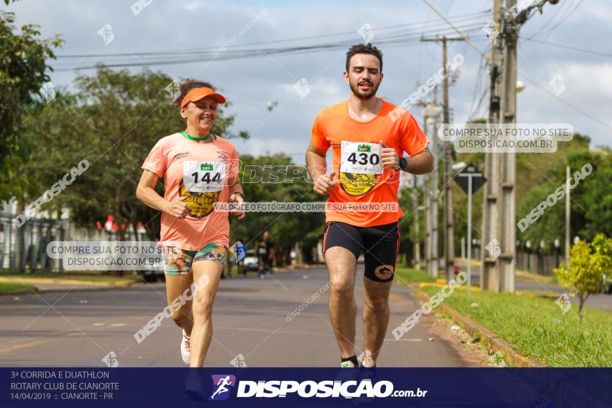 3ª Corrida E Duathlon Rotary Club De Cianorte