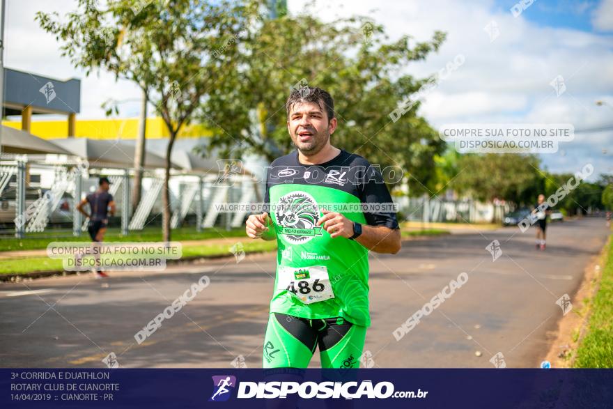 3ª Corrida E Duathlon Rotary Club De Cianorte