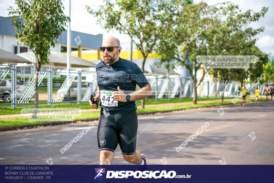 3ª Corrida E Duathlon Rotary Club De Cianorte