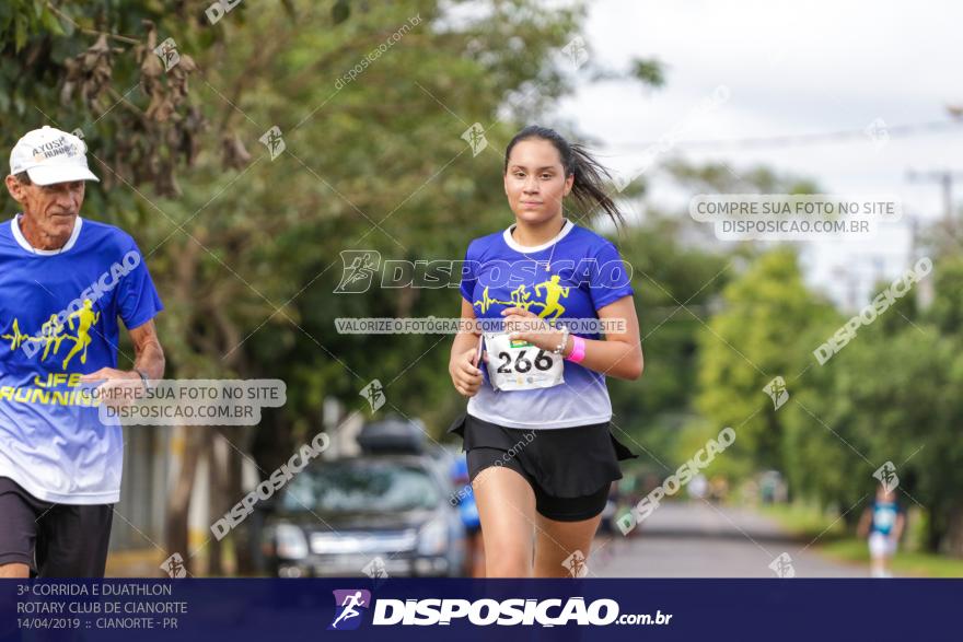 3ª Corrida E Duathlon Rotary Club De Cianorte