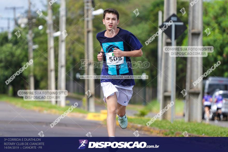 3ª Corrida E Duathlon Rotary Club De Cianorte