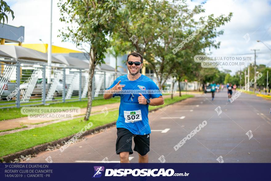 3ª Corrida E Duathlon Rotary Club De Cianorte