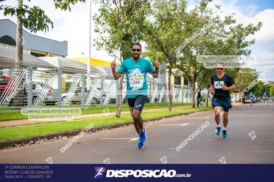 3ª Corrida E Duathlon Rotary Club De Cianorte