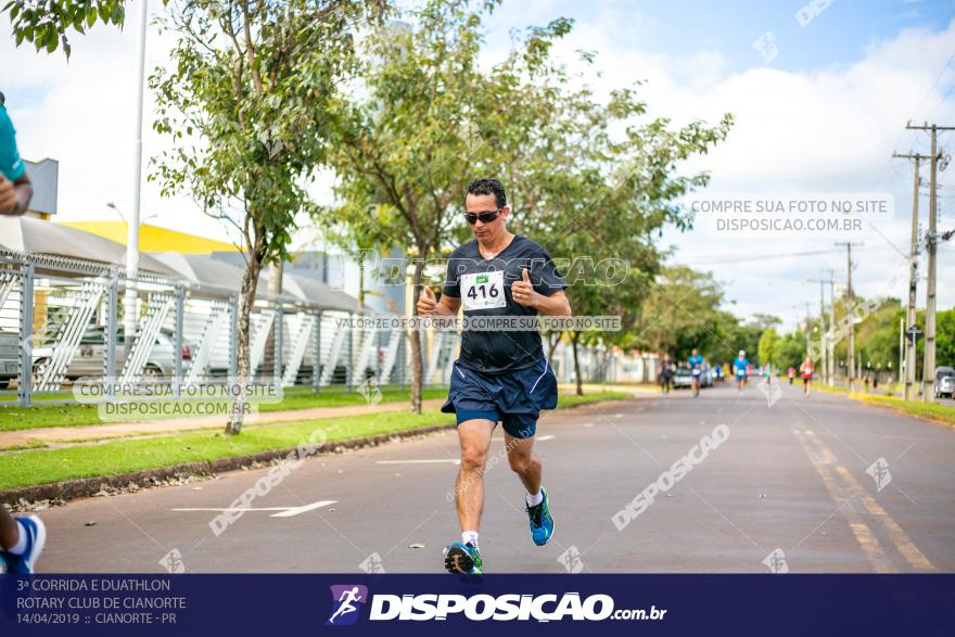 3ª Corrida E Duathlon Rotary Club De Cianorte