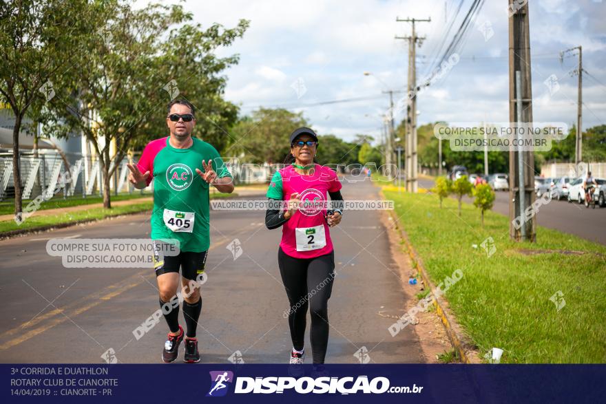 3ª Corrida E Duathlon Rotary Club De Cianorte