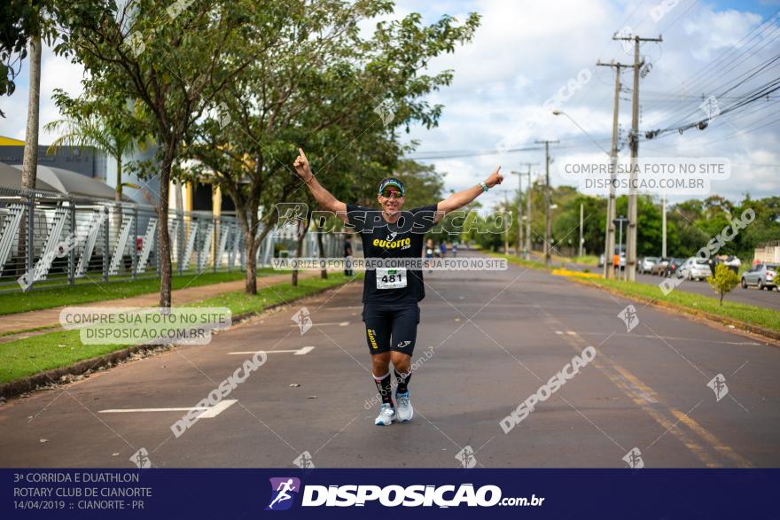 3ª Corrida E Duathlon Rotary Club De Cianorte