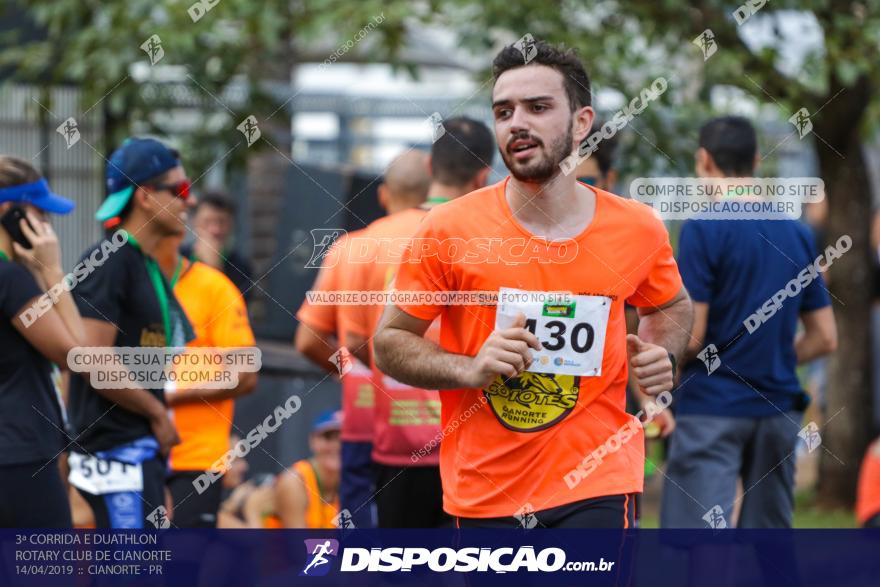 3ª Corrida E Duathlon Rotary Club De Cianorte