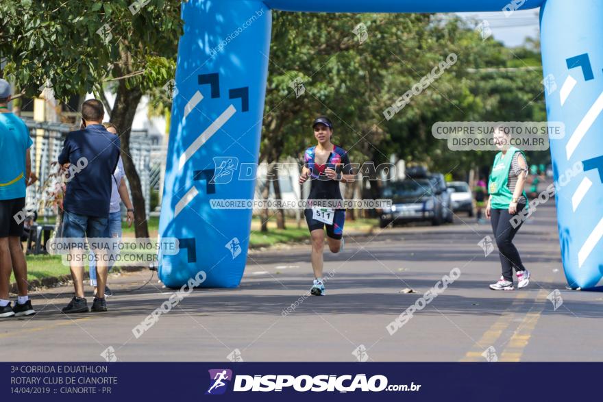 3ª Corrida E Duathlon Rotary Club De Cianorte