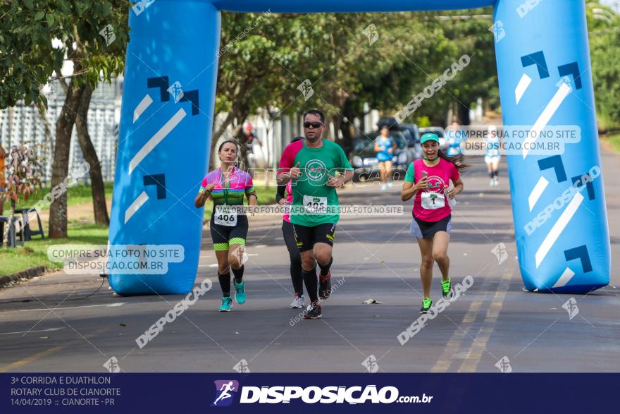 3ª Corrida E Duathlon Rotary Club De Cianorte