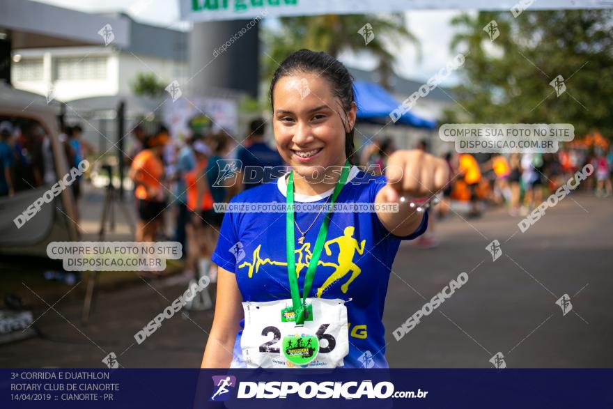 3ª Corrida E Duathlon Rotary Club De Cianorte