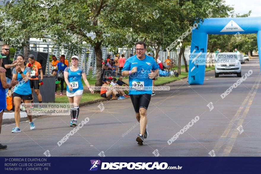 3ª Corrida E Duathlon Rotary Club De Cianorte