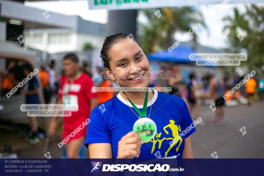 3ª Corrida E Duathlon Rotary Club De Cianorte