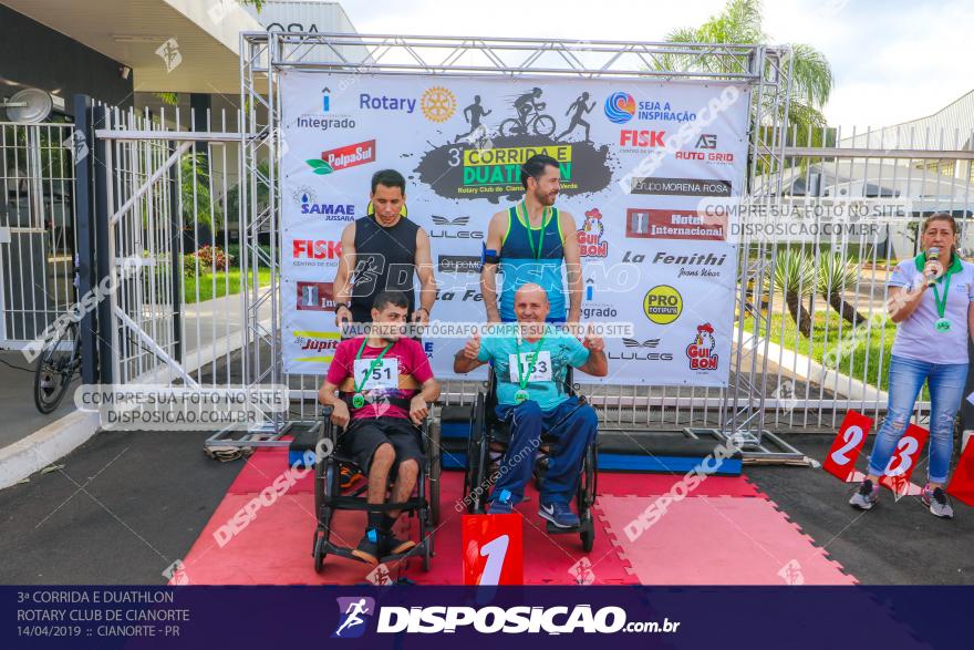 3ª Corrida E Duathlon Rotary Club De Cianorte