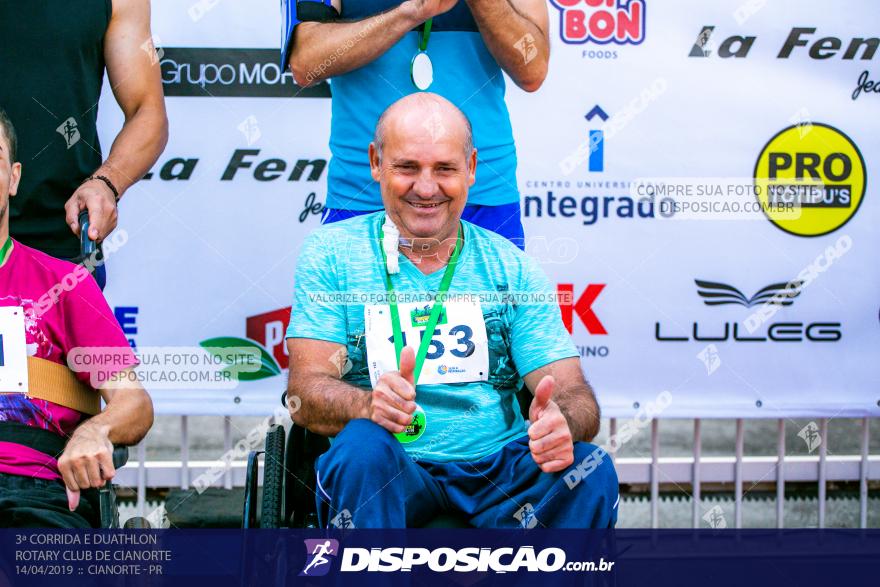 3ª Corrida E Duathlon Rotary Club De Cianorte